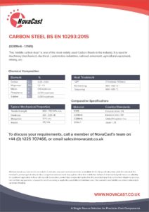 Carbon Steel EN10293