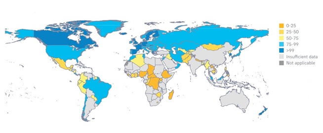 Global access to drinking water