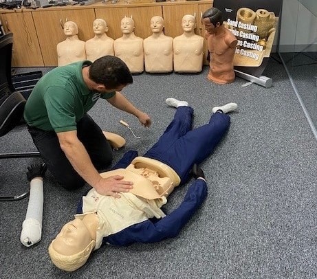 First Aid Training at NovaCast