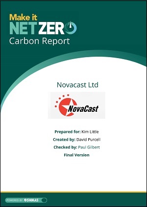 NovaCast Make it NET ZERO Carbon Report