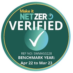 NovaCast NET ZERO Badge