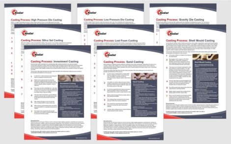NovaCast Casting Process Data Sheets