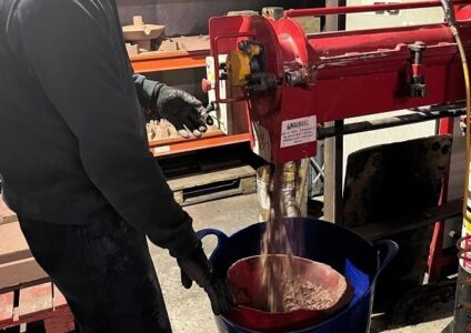 Sand core making at NovaCast